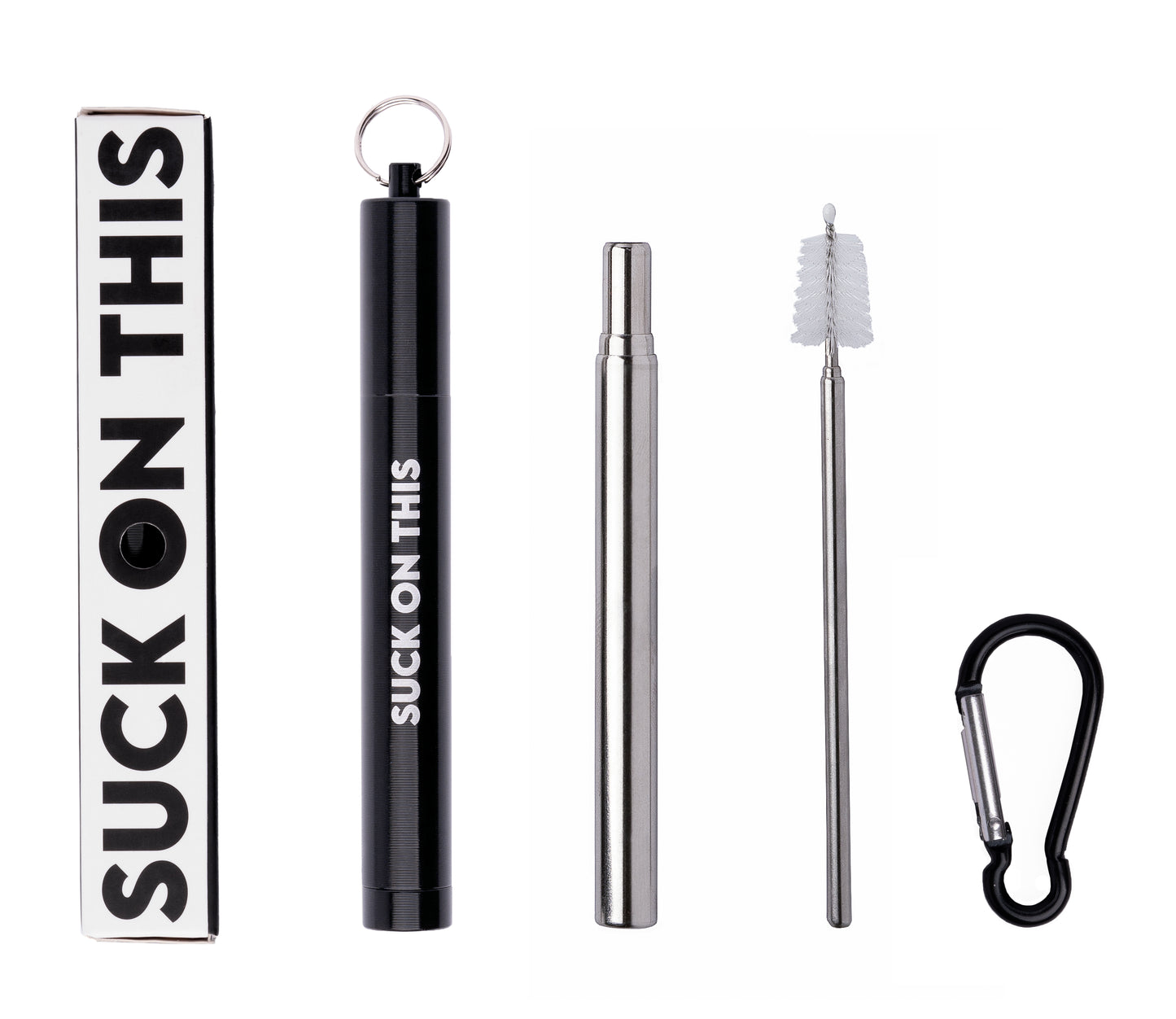 "Suck on This" The Worlds Most Perfect Metal Straws