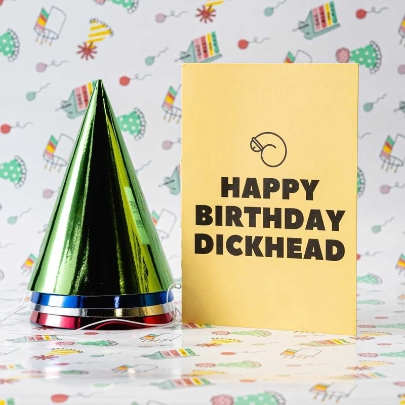 Endless "Happy Birthday Dickhead" Card With Glitter (NSFW)