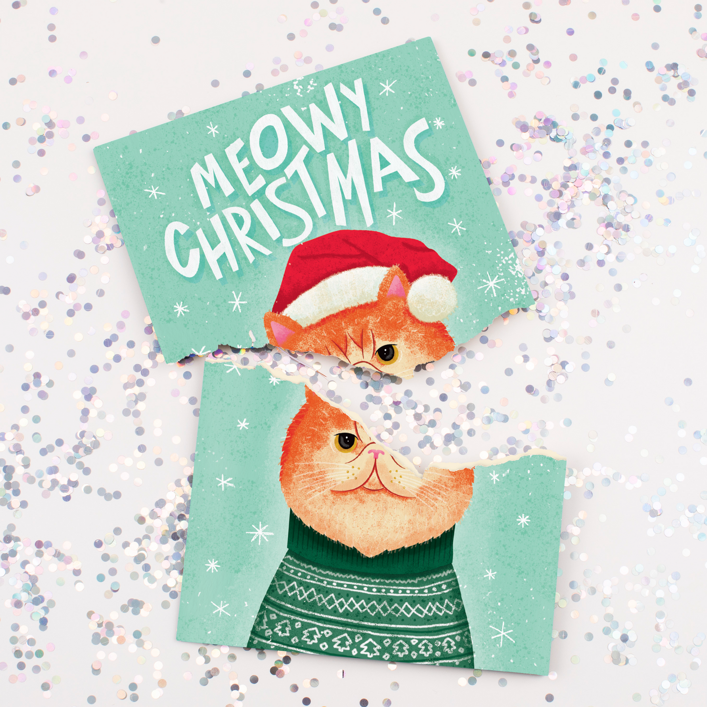 Endless Meowy Christmas With a personal message!