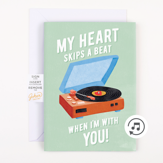 Endless "Never Gonna Give You Up" Valentines with Glitter